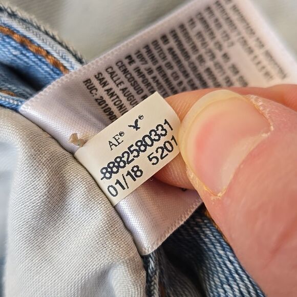 American Eagle Outfitters Light Blue Mini Skirt, Women's Size 2, Great Condition - Picture 8 of 9